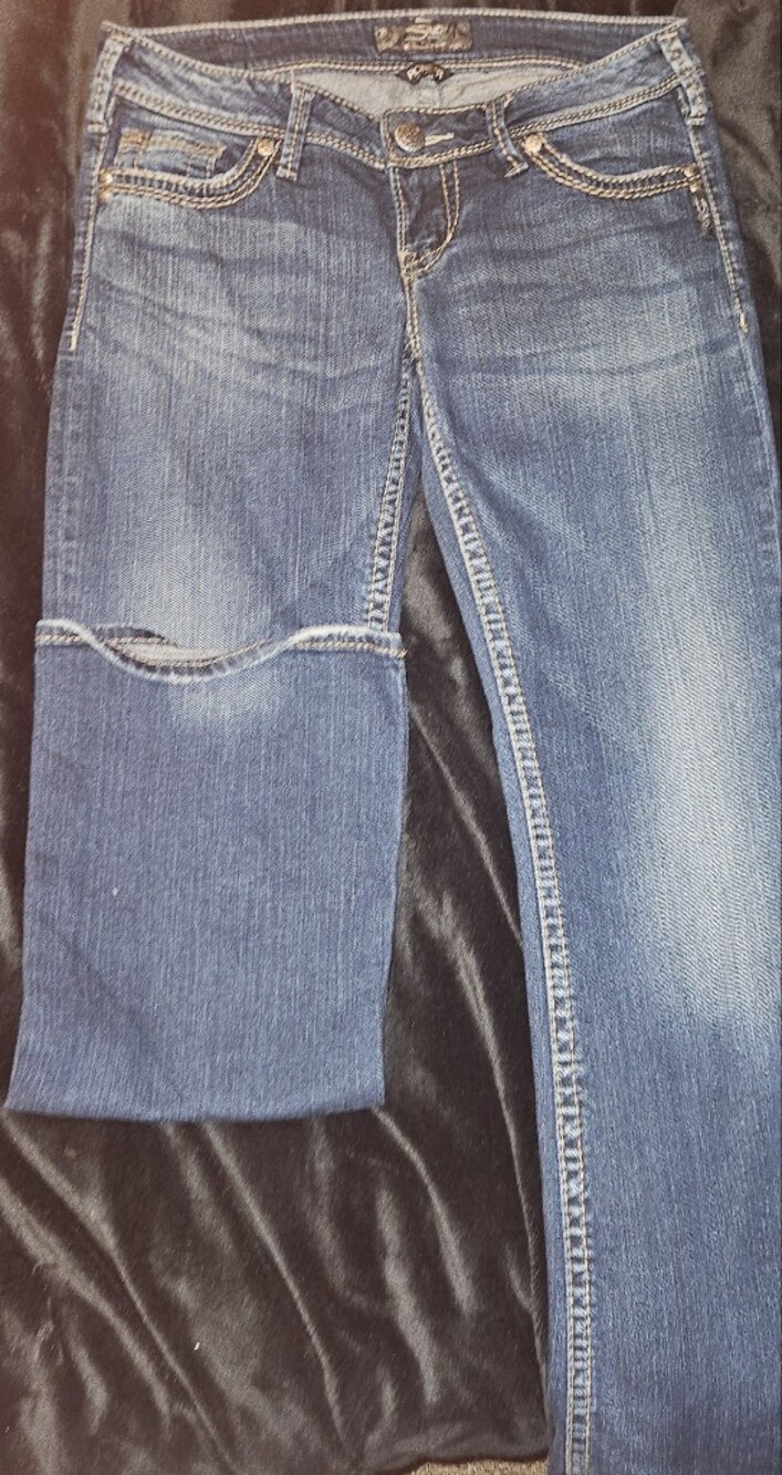 Silver Jeans Co. Pioneer Women’s W29 L31 Dark Wash Bootcut Y2K Jeans EUC